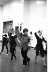 New York City Ballet rehearsal for "Concerto for Two Solo Pianos" with Richard Tanner and dancers, choreography by Richard Tanner (New York)