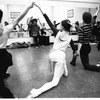 New York City Ballet rehearsal for "Concerto for Two Solo Pianos" with Richard Tanner and dancers, choreography by Richard Tanner (New York)