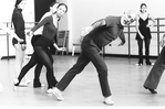 New York City Ballet rehearsal for "The Concert" with Jerome Robbins and Delia Peters, choreography by Jerome Robbins (New York)