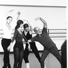 New York City Ballet rehearsal for "The Concert" with Jerome Robbins and dancers, choreography by Jerome Robbins (New York)