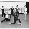 New York City Ballet rehearsal for "The Concert" with Jerome Robbins and dancers, choreography by Jerome Robbins (New York)