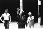 New York City Ballet rehearsal of "Orpheus" with Jean-Pierre Bonnefous, George Balanchine and Melissa Hayden, choreography by George Balanchine (New York)