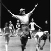New York City Ballet rehearsal of "Circus Polka" students from the School of American Ballet rehearse with Jerome Robbins, choreography by Jerome Robbins (New York)