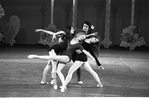 New York City Ballet rehearsal of "Printemps" with Lorca Massine and Victoria Bromberg, Violette Verdy and Catherine Morris, choreography by Lorca Massine (New York)