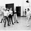 New York City Ballet rehearsal of "Coppelia" with George Balanchine and Patricia McBride, choreography by George Balanchine and Alexandra Danilova after Marius Petipa (New York)