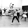 New York City Ballet rehearsal of "Coppelia" with Patricia McBride and Helgi Tomasson, choreography by George Balanchine and Alexandra Danilova after Marius Petipa (New York)