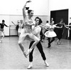 New York City Ballet rehearsal of "Coppelia" with Patricia McBride and Helgi Tomasson, choreography by George Balanchine and Alexandra Danilova after Marius Petipa (New York)