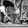 New York City Ballet rehearsal of "Coppelia" with George Balanchine, Patricia McBride and Richard Tanner, choreography by George Balanchine and Alexandra Danilova after Marius Petipa (Saratoga)