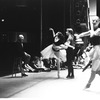 New York City Ballet rehearsal for "Vienna Waltzes" with Rosemary Dunleavy, George Balanchine, Patricia McBride and Jean-Pierre Bonnefous,choreography by George Balanchine (New York)