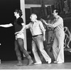 New York City Ballet rehearsal for "Coppelia" with Mikhail Baryshnikov, George Balanchine and Shaun O"Brien, choreography by George Balanchine (Saratoga)