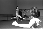 New York City Ballet rehearsal for "Tricolore" with Christopher d'Amboise, choreography by Peter Martins, Jerome Robbins and Jean-Pierre Bonnefous (New York)
