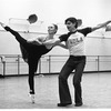 New York City Ballet rehearsal for "Jewels" (Rubies) with Edward Villella & Patricia McBride, choreography by George Balanchine (New York)