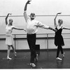 New York City Ballet rehearsal for "The Four Seasons", with Suzanne Farrell, Jerome Robbins and Patricia McBride, choreography by Jerome Robbins (New York)