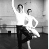New York City Ballet rehearsal room with Jacques d'Amboise and his son Christopher d'Amboise (New York)