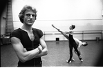 New York City Ballet rehearsal  of "Calcium Light Night" with Peter Martins, Heather Watts and Daniel Duell, choreography by Peter Martins (New York)