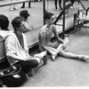 New York City Ballet rehearsal - Bart Cook and Heather Watts relaxing (New York)