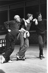 New York City Ballet rehearsal of "Fancy Free" with Jerome Robbins, Jean-Pierre Frohlich and Bart Cook, choreography by Jerome Robbins (New York)