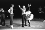 New York City Ballet rehearsal of "Symphony in C" with Adam Luders, George Balanchine and Suzanne Farrell, choreography by George Balanchine (New York)
