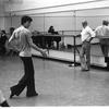 New York City Ballet rehearsal of "Fancy Free" with Christopher d'Amboise and Jerome Robbins, choreography by Jerome Robbins (New York)
