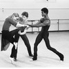 New York City Ballet rehearsal for "La Creation du Monde" with Mel Tomlinson, Maria Calegari and Joseph Duell, choreography by Joseph Duell (New York)