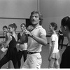 New York City Ballet rehearsal for "Concerto for Two Solo Pianos" with Peter Martins and dancers, choreography by Peter Martins (New York)