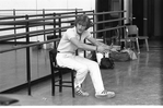 New York City Ballet rehearsal for "Concerto for Two Solo Pianos" with Peter Martins, choreography by Peter Martins (New York)
