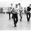 New York City Ballet rehearsal of "I'm Old Fashioned" with Jerome Robbins and dancers, choreography by Jerome Robbins (New York)
