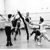 New York City Ballet rehearsal of "Jewels" (Rubies) with Florence Fitzgerald, choreography by George Balanchine (New York)