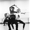 New York City Ballet rehearsal of "Moves" with Jock Soto and Lisa Jackson, choreography by Jerome Robbins (New York)