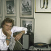 New York City Ballet Peter Martins in his office listens to music for his ballet "Schubertiade" (New York)