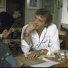 New York City Ballet Peter Martins in his office works on scheduling (New York)