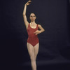 New York City Ballet dancer Melinda Roy demonstrates a variation of the ballet third position (New York)