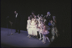 New York City Ballet - Gala for the 50th anniversary of the School of American Ballet, Lincoln Kirstein and School of American Ballet with cake (New York)