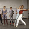New York City Ballet - rehearsal of "A Schubertiad" with Kyra Nichols, Sean Lavery, Bart Cook, Heather Watts and Peter Martins, choreography by Peter Martins (New York)