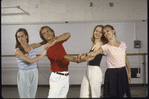 New York City Ballet - rehearsal of "A Schubertiad" with Peter Martins, Heather Watts, Maria Calegari and Kyra Nichols choreography by Peter Martins (New York)