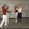 New York City Ballet - rehearsal of "A Schubertiad" with Peter Martins, Heather Watts, Maria Calegari and Kyra Nichols choreography by Peter Martins (New York)
