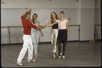 New York City Ballet - rehearsal of "A Schubertiad" with Peter Martins, Heather Watts, Maria Calegari and Kyra Nichols choreography by Peter Martins (New York)