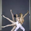 New York City Ballet - studio photo "Apollo" with Isabel Guerin and Nilas Martins (for NET Balanchine Festival), choreography George Balanchine (New York)