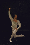 New York City Ballet dancer Peter Schaufuss in a studio portrait (New York)