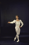 New York City Ballet dancer Peter Schaufuss in a studio portrait (New York)
