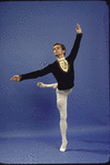 New York City Ballet dancer Peter Schaufuss in a studio portrait (New York)