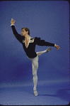 New York City Ballet dancer Peter Schaufuss in a studio portrait (New York)