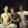 New York City Ballet dancers Maria Calegari and Steven Caras pose with Dell Wood while in Nashville to film for NET Dance in America (Nashville)