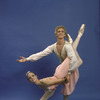 Studio portrait of Lisa De Ribère and Sean Lavery in Balanchine's "Tchaikovsky Pas de Deux"