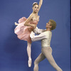 Studio portrait of Lisa De Ribère and Sean Lavery in Balanchine's "Tchaikovsky Pas de Deux"
