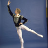 New York City Ballet dancer Sean Lavery  in a studio portrait in costume for "Swan Lake", choreography by George Balanchine (New York)