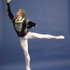 New York City Ballet dancer Sean Lavery  in a studio portrait in costume for "Swan Lake", choreography by George Balanchine (New York)