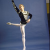 New York City Ballet dancer Sean Lavery  in a studio portrait in costume for "Swan Lake", choreography by George Balanchine (New York)
