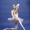 New York City Ballet - studio portrait of Suzanne Farrell in costume for "Jewels" (Diamonds), choreography by George Balanchine (New York)