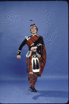 New York City Ballet studio portrait of Helgi Tomasson in costume for "Union Jack ", choreography by George Balanchine (New York)